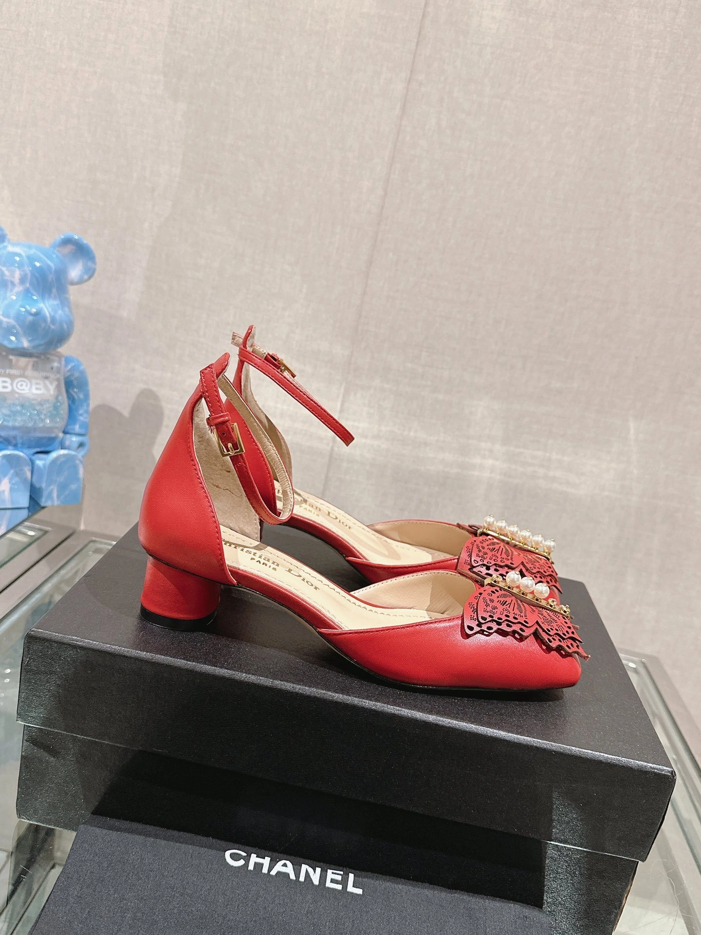 COCO-- 4ior KDB851VSO_S54R sheepskin Heel height：3.5CM item:D-X158G0384